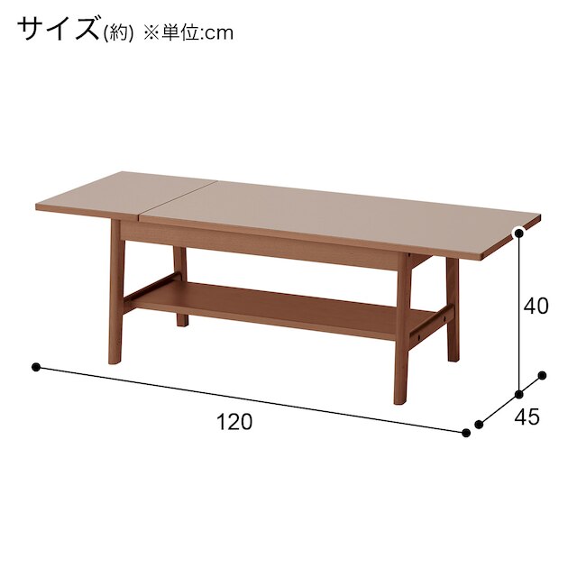 CENTER TABLE BD003 DGY/MBR