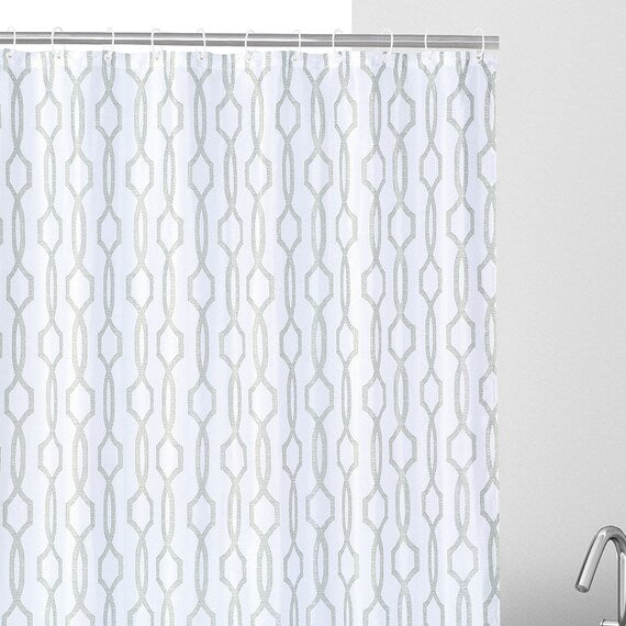 SHOWER CURTAIN GY 135X150 QE001