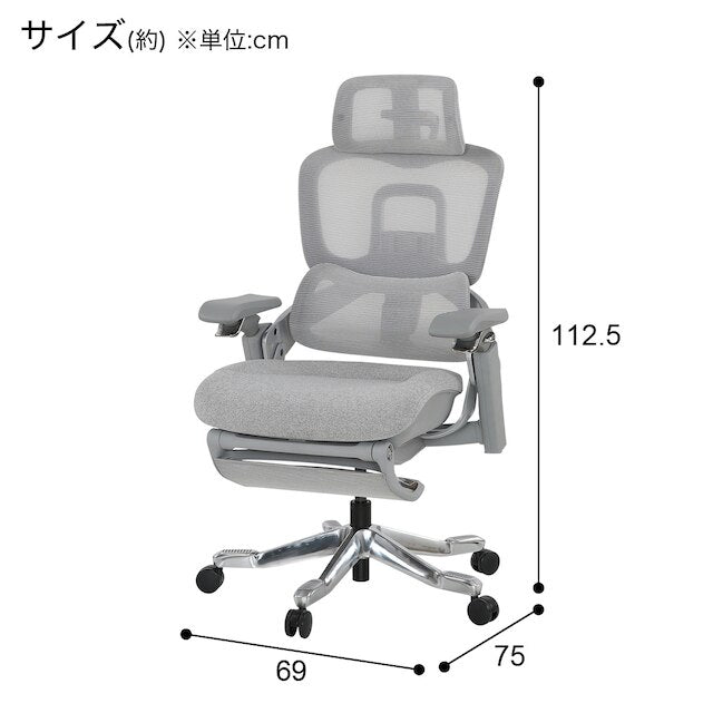 OFFICE CHAIR OC908 GY