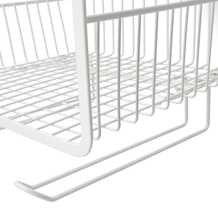 UNDERSHELF BASKET WITH HOOK KT-1474 WH