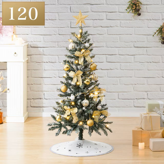 CHRISTMAS TREE SET SNOW  CST-120 n4BF