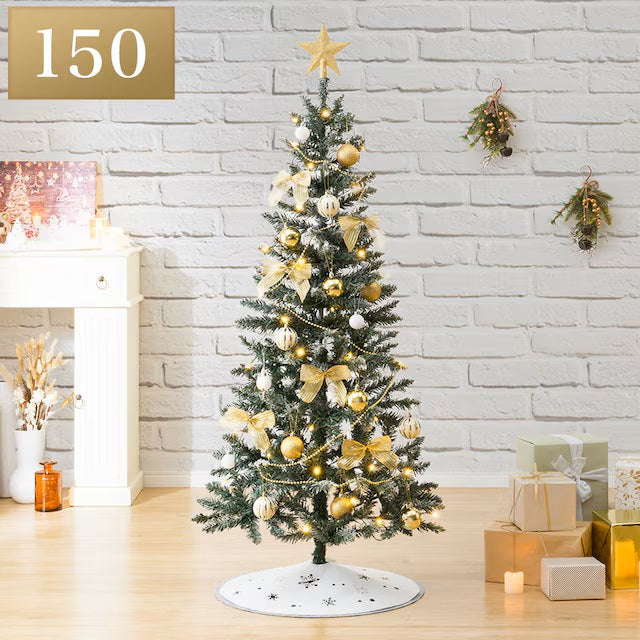 CHRISTMAS TREE SET SNOW  CST-150 n4BF