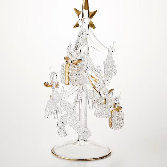 CHRISTMAS ORNAMENT GLASS TREE RW-G67 n4RW