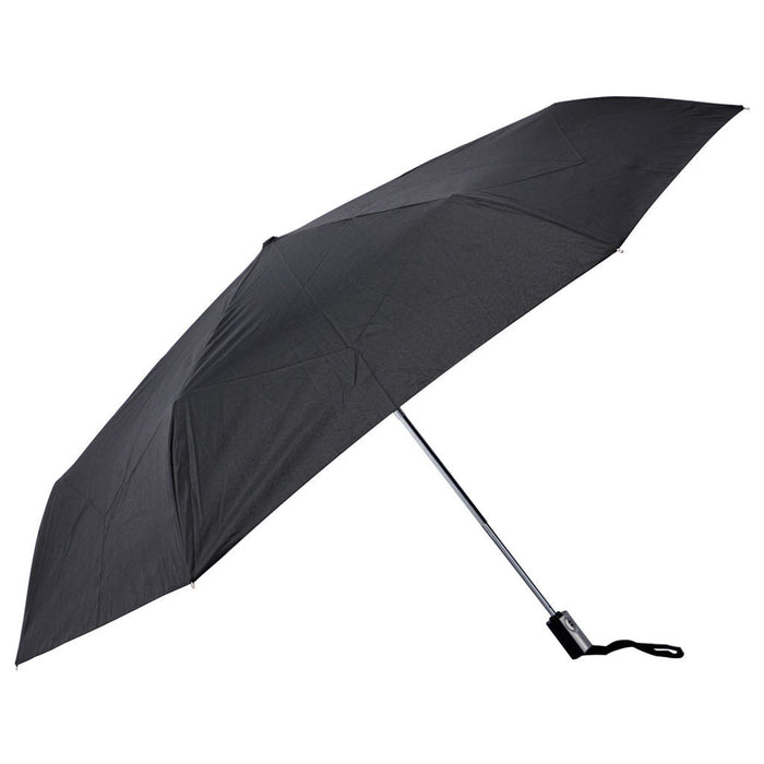 AUTOMATIC OPEN/CLOSE FOLDABLE UMBRELLA 54CM BK DJ