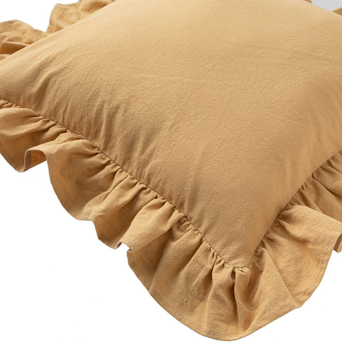 CUSHION COVER FRILL YE SC022