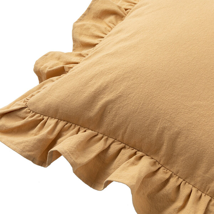 CUSHION COVER FRILL YE SC022