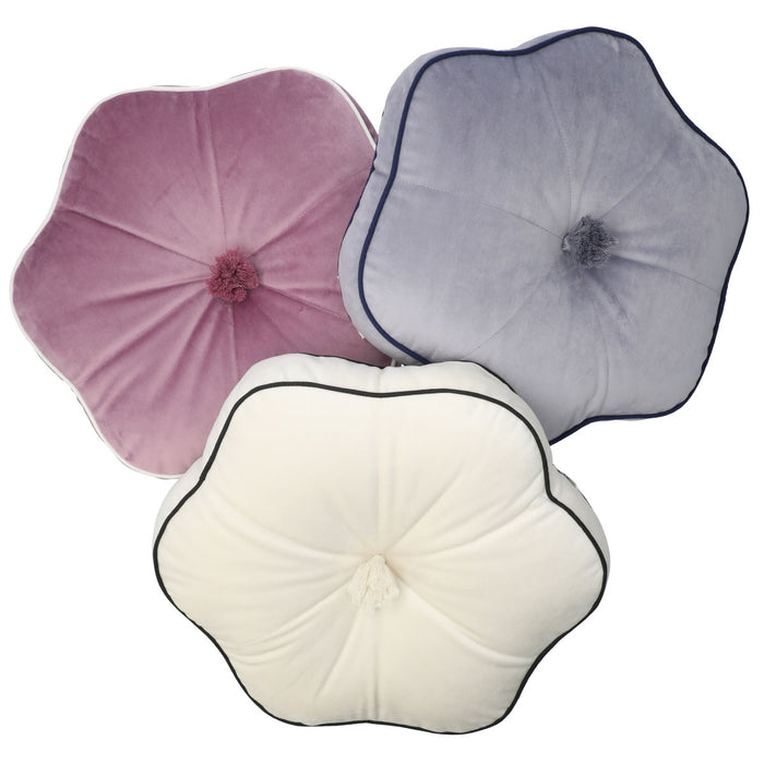 ROUND CUSHION MEI PU SC025