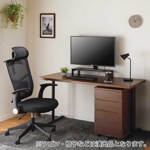 DESK PREFE SET(W118 MBR/T BK)