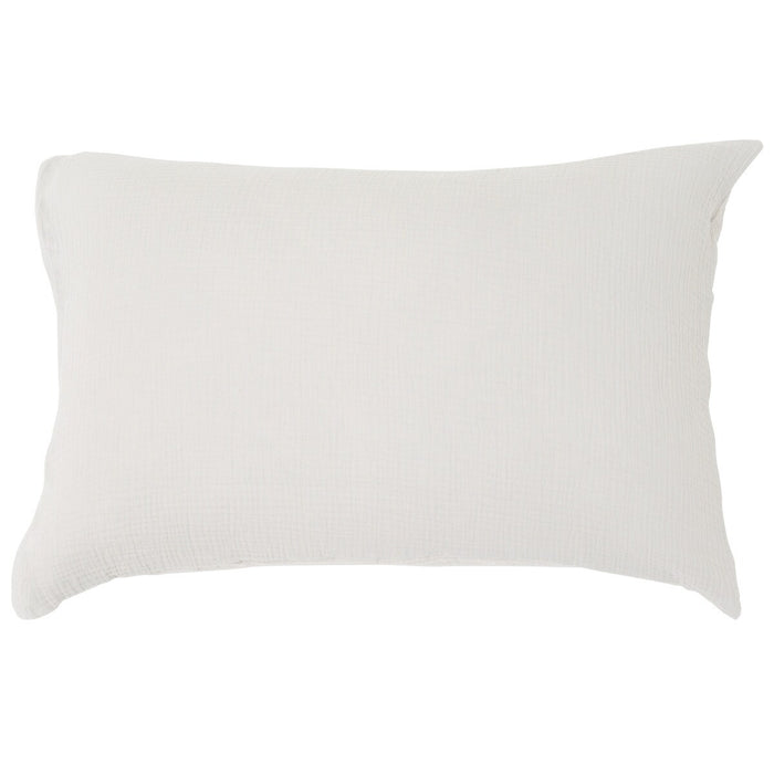 PILLOWCOVER SOFT WGAUZE WH SZ08