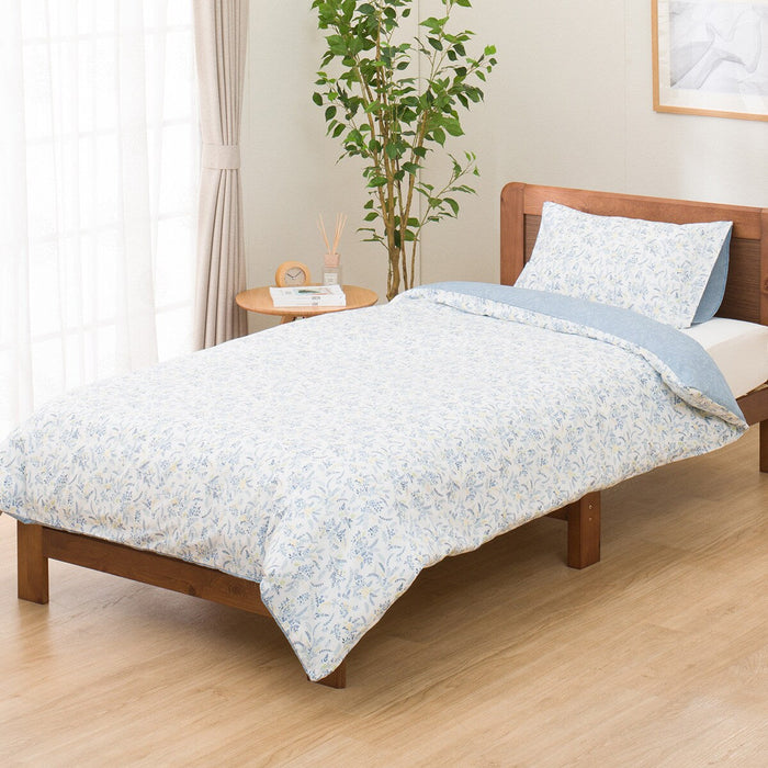 COMFORTER COVER PT51 FLOWER PATTERN BL D