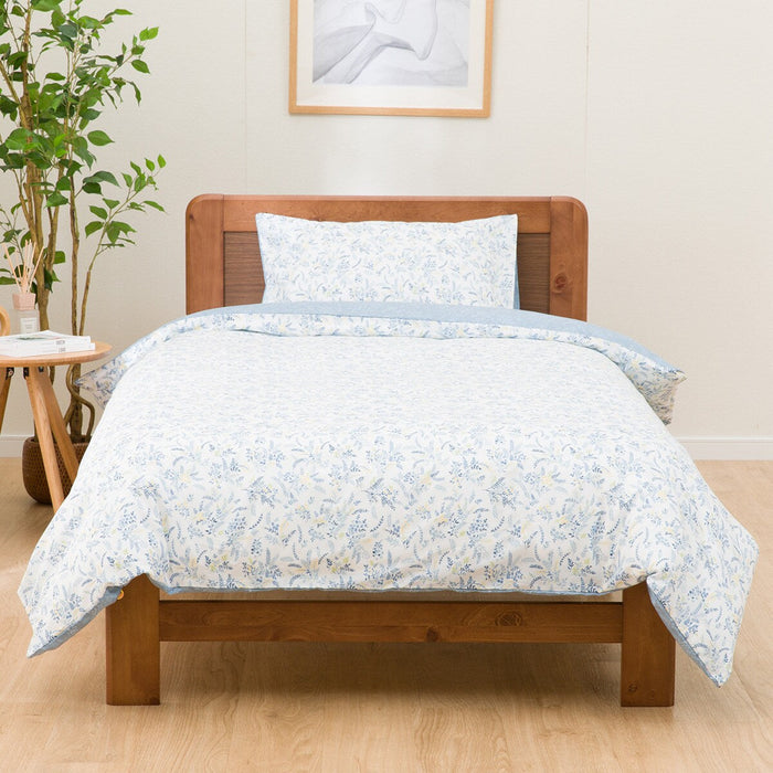 COMFORTER COVER PT51 FLOWER PATTERN BL D