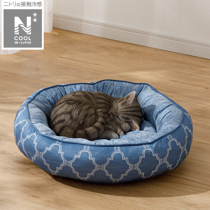 PET BED N-COOL WSP M-ROUND BL S243