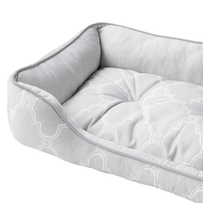 PET BED N-COOL WSP M-SQUARE GY S244