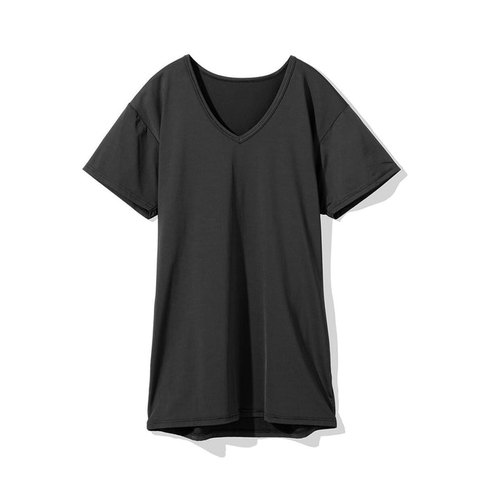 MEN'S SUPER COOL V-NECK T-SHIRT BK LL