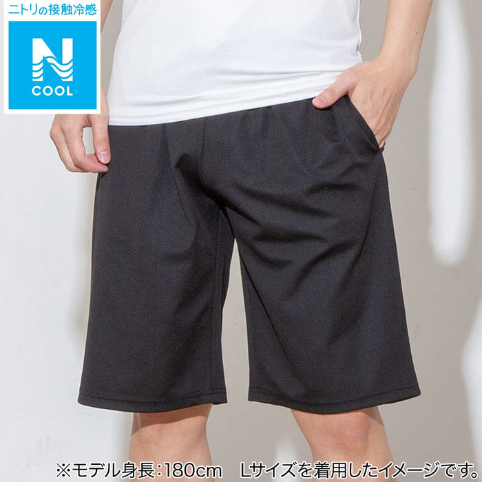 MEN'S COOL KNEE LENGTH ROOM PANTS, MESH BK LL