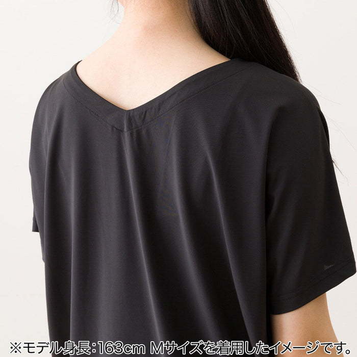 WOMEN'S SUPER COOL DOLMAN SLEEVE T-SHIRT BK L