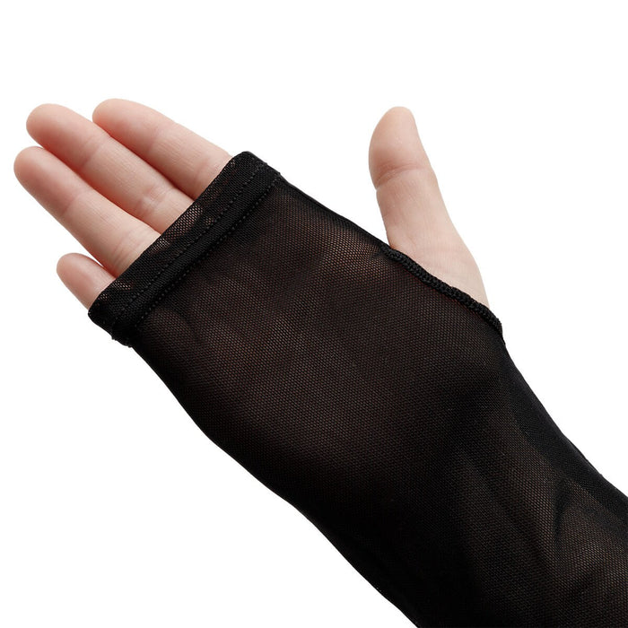 UNISEX UV-CUT SUPERCOOL&MESH ARMCOVER BK