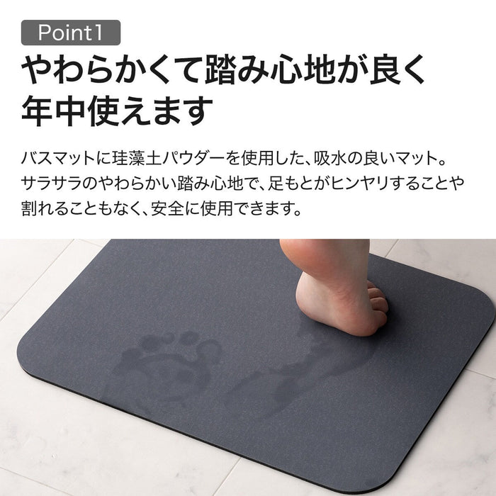 SOFT KAITEKI BATHMAT 29X39 BL