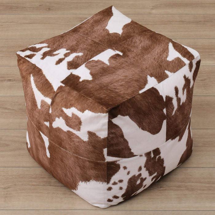 POUF SHELL COW