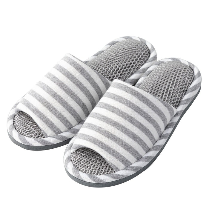 SLIPPERS MESH BORDER MB2301 GY LL