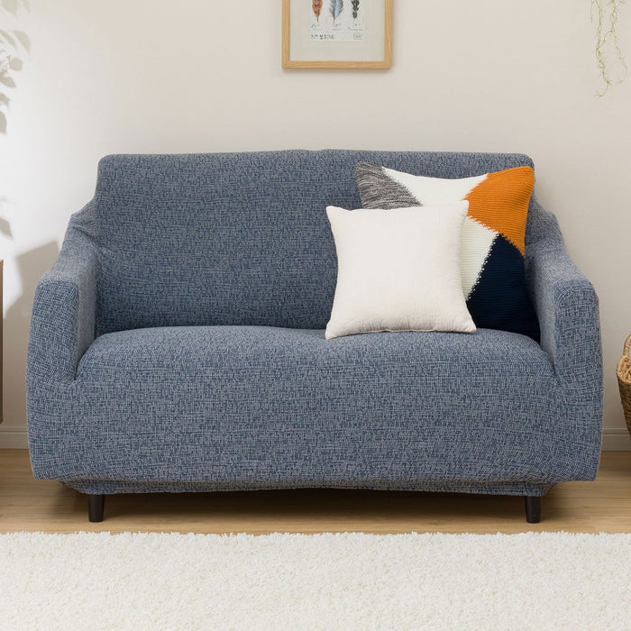 STRETCHED SOFA COVER WITH ARM RESIST2 2P NV