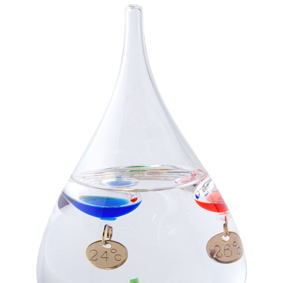 TABLE TOP DECOR GALILEO THERMOMETER LACREMA W8D8H15