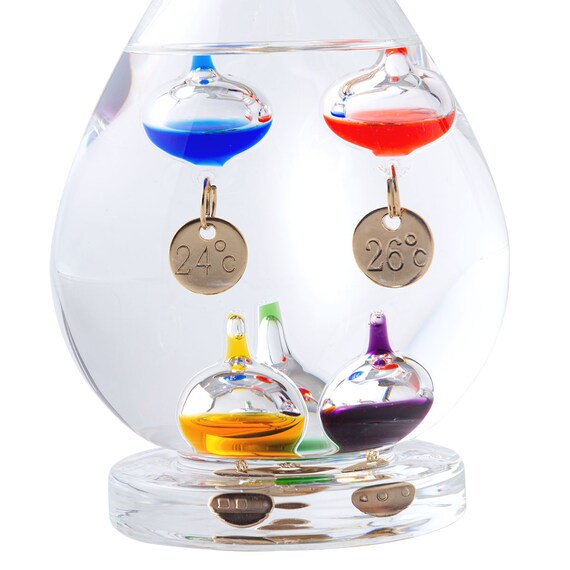 TABLE TOP DECOR GALILEO THERMOMETER LACREMA W8D8H15