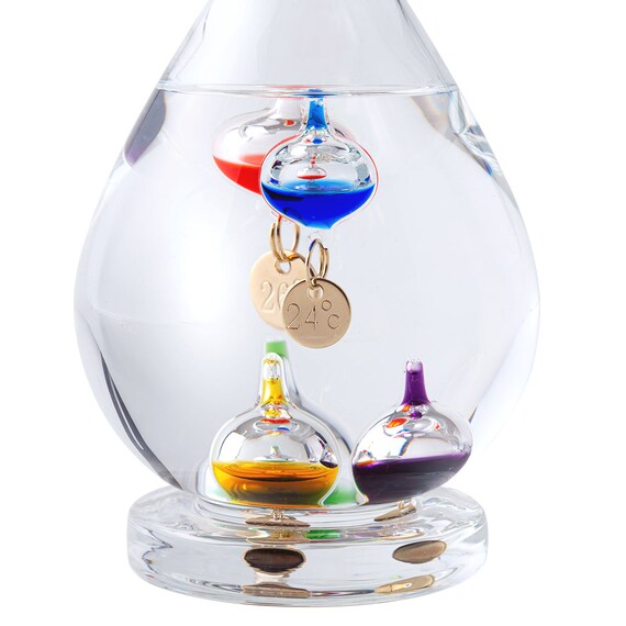 TABLE TOP DECOR GALILEO THERMOMETER LACREMA W8D8H15