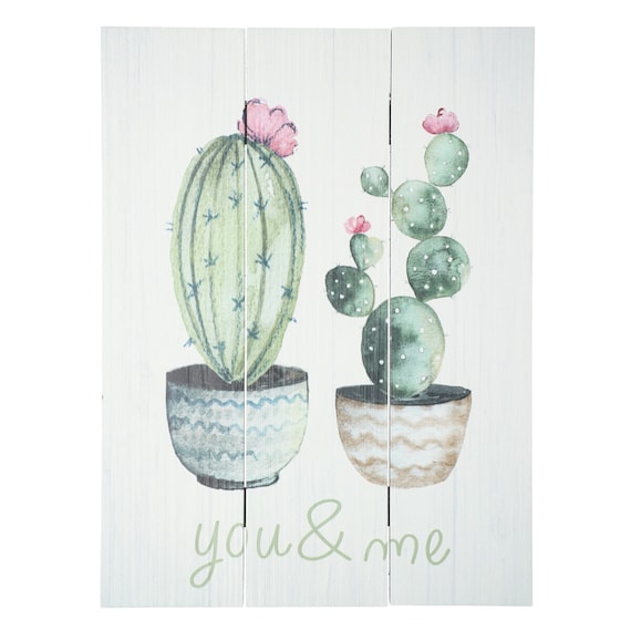 WALL ART CACTUS 30X40