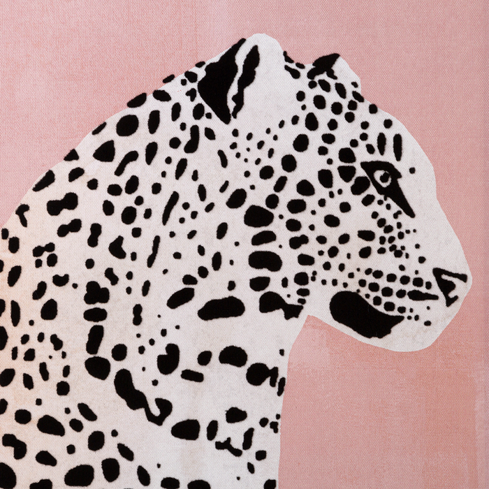 FRAMED POSTER 38X48 LEOPARD