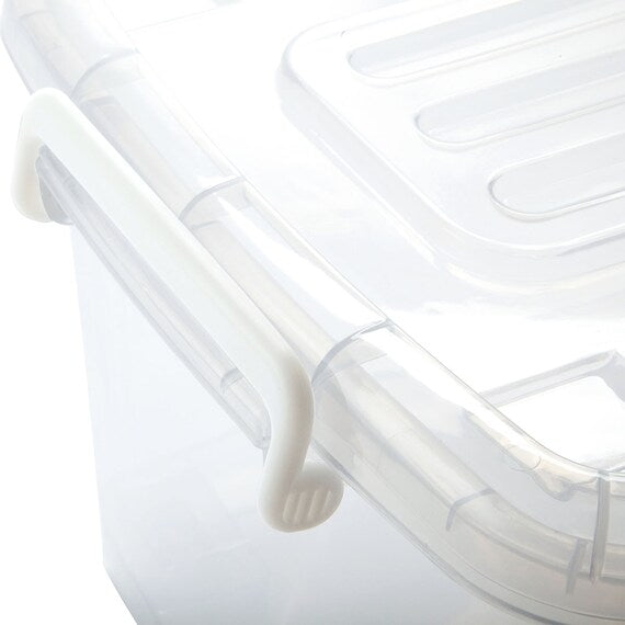 DURABLE STORAGE BOX WITH LID 81L