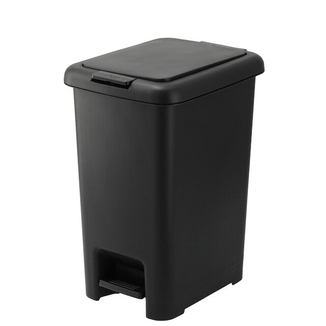 ANTIBACTERIAL AND DEODORANT STEP / PUSH DUSTBIN 30L BK