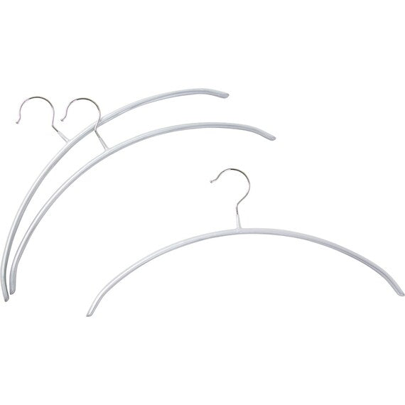 NON-SLIP ARCH SHAPED HANGER LM01 GY 3P