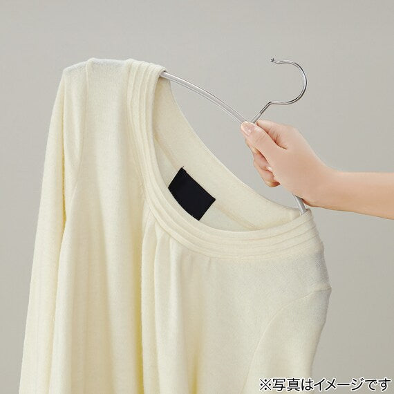 NON-SLIP ARCH SHAPED HANGER LM01 GY 3P