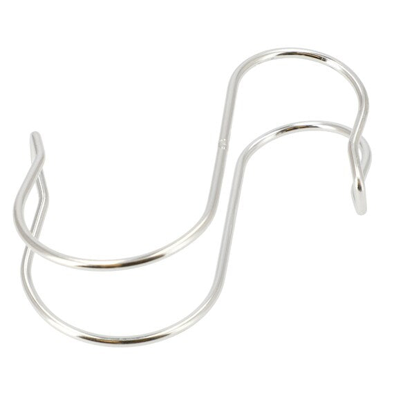 STAINLESS DOUBLE S-HOOK 25-30 2P