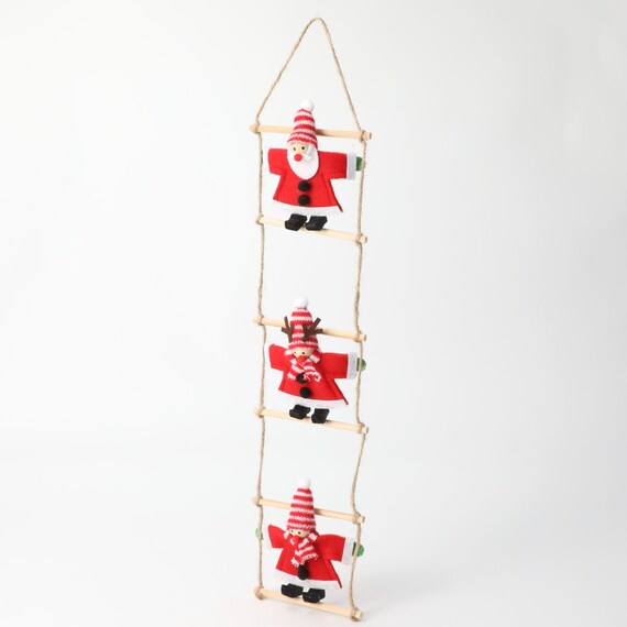 CHRISTMAS ORNAMENT HANGING SANTA n2GL