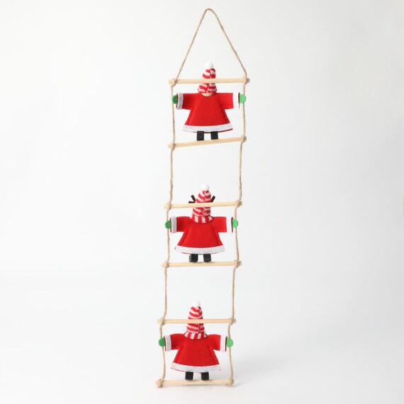 CHRISTMAS ORNAMENT HANGING SANTA n2GL