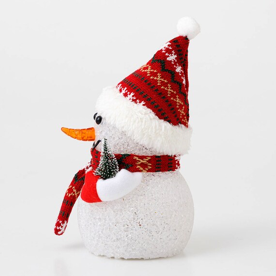 LED ORNAMENT SNOWMAN L RE N3FL