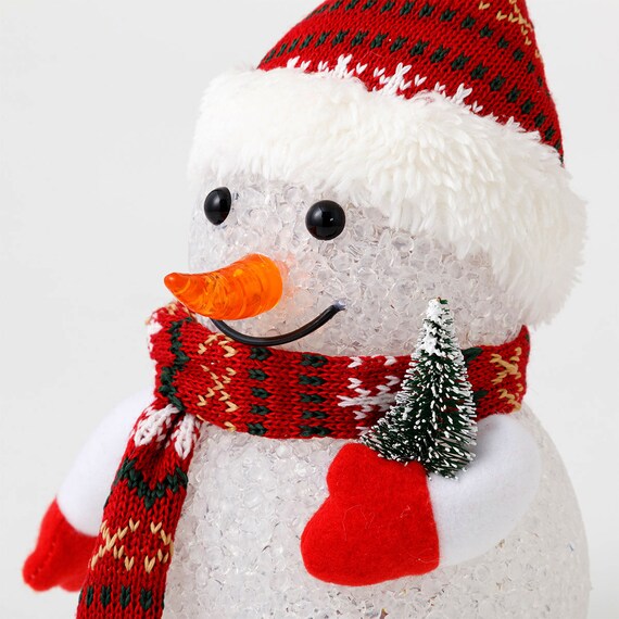 LED ORNAMENT SNOWMAN L RE N3FL