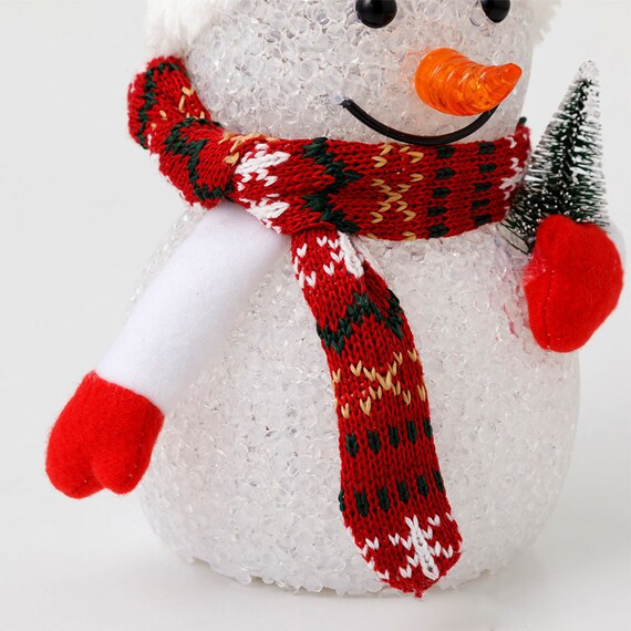 LED ORNAMENT SNOWMAN L RE N3FL