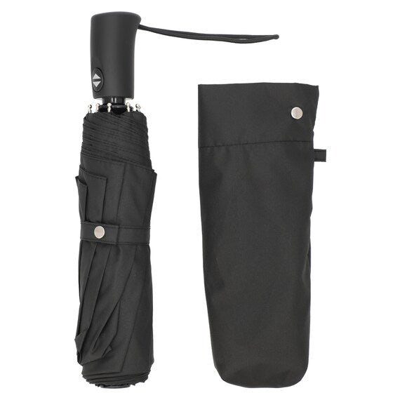 AUTOMATIC OPEN/CLOSE FOLDABLE UMBRELLA 58CM BK SU