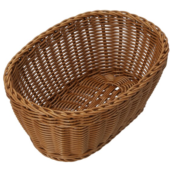 PP KITCHEN BASKET OVAL M BR