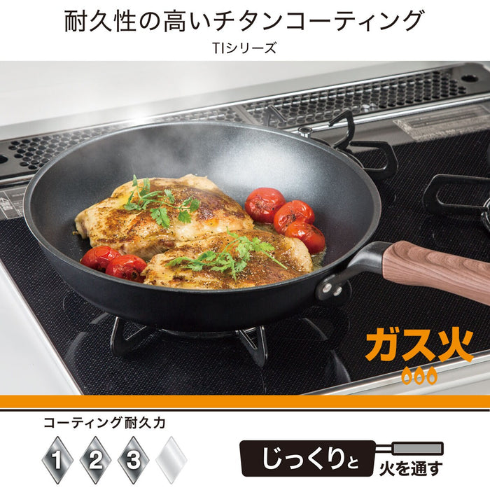 GAS FRYPAN 28CM TI