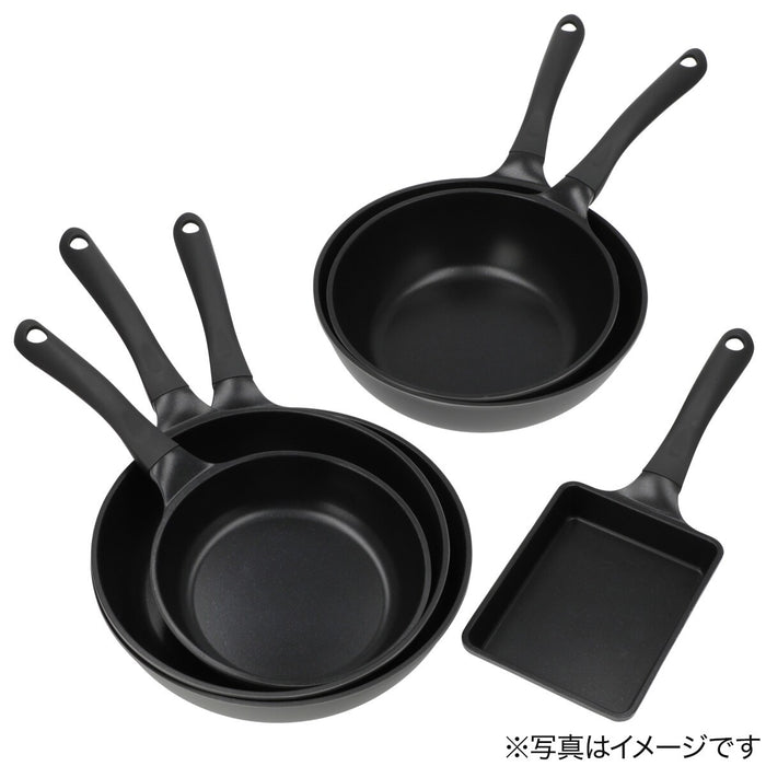 GAS LIGHTWEIGHT & THICK BASE FRYPAN DEEP24CM KF02