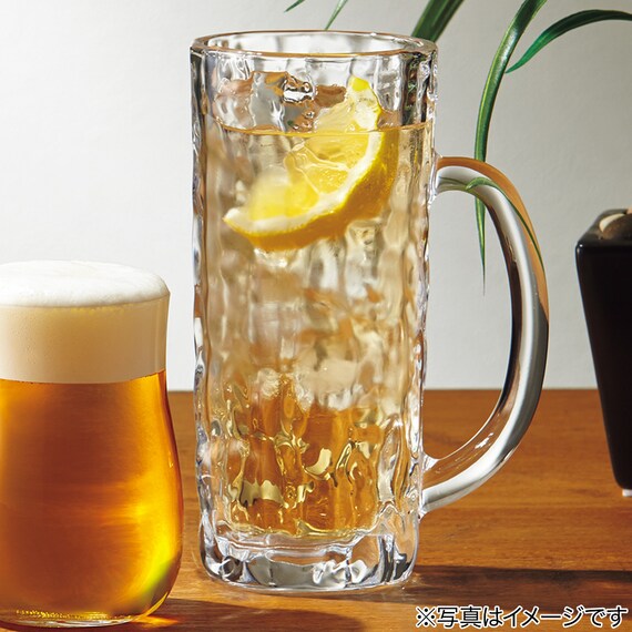 GLASS HIGHBALL MUG 445ML