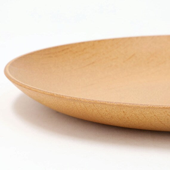 WATER-REPELLENT 24CM PLATE WOOD LIKE NA