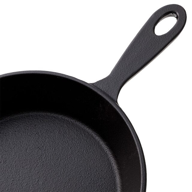 CAST IRON DEEP SKILLET 15CM