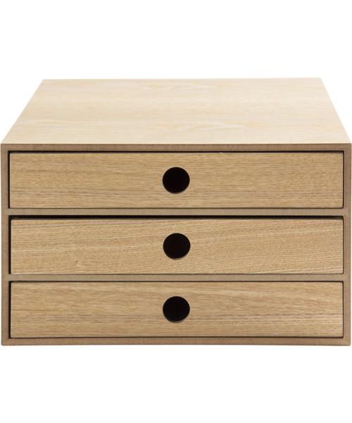 A4DRAWER 3D NATURALWOOD NA(2533)