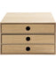 A4DRAWER 3D NATURALWOOD NA(2533)