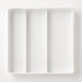 2 WAY EXTENSION CUTLERY TRAY WH N-BLANC